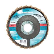 Disco flap, base manta abrasiva, grosso, 115 x 22mm, 1pc // gross