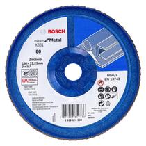 Disco Flap Blue 7''x7/8'' Grão 80 Expert for Metal Bosch