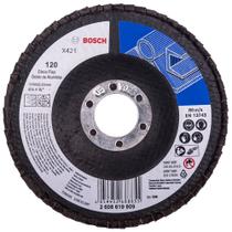 Disco Flap Bosch X421 Óxido Alumínio De 115mm G80 - 2608619908 - BOSCH Disco Flap Bosch X421 Óxido Alumínio De 115mm G80 - 2608619908 - BOSCH