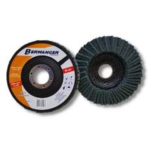 Disco Flap Combinado Pró 4.1/2 Pol. 115x22mm Fino Grão 120 - 2103 - Berwanger