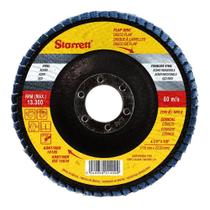 Disco Flap Cônico 4.1/2'' - 115mm Grão 80 Starrett