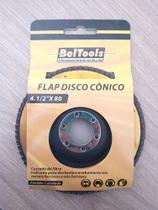 Disco flap cônico 4.1/2"x80 Disco flap cônico 4.1/2"x80