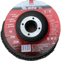 Disco flap de lixa mtx 4,1/2 80 Disco flap de lixa mtx 4,1/2 80