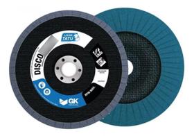 Disco flap desbaste acabamento tatu 4.1/2x7/8 120 grãos profissional