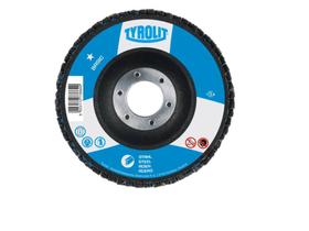 Disco Flap Disc 4.1/2 - 115mm - G.60 caixa c/10pç BASIC 34318365 - Tyrolit