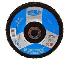 Disco Flap Disc 4.1/2 - 115mm - G.80 BASIC caixa c/10pc 34318366 - Tyrolit