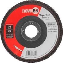 Disco flap disc conico 4.1/2 g40 - nove54 Disco flap disc conico 4.1/2 g40 - nove54