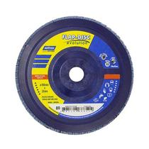 Disco Flap-Disc R 822 Suporte Plástico 180mm GR 80 - Norton