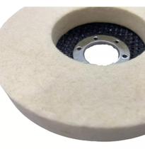 Disco Flap Feltro Inox Aluminio P/ Polimento Grein 4.1/2