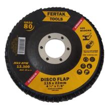 Disco Flap Fertak Tools 4.1/2 x 7/8 115mm