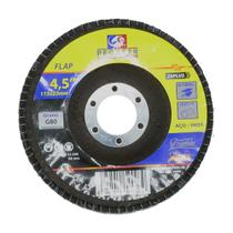 Disco Flap Fibra Grana 80 115mm Ref FL115B80 PEGATEC
