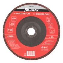 Disco flap, grao 100, 180 x 22,2 mm, 1pc // mtx