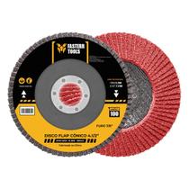 Disco Flap Grão 100 Aço Cônico 4.1/2 Fasterr FSTC09