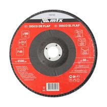 Disco flap, grao 60, 180 x 22,2 mm, 1pc mtx
