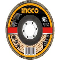 Disco Flap Ingco 4.1/2Pol 115mm Óxido de Alumínio Grão 60