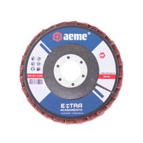 Disco Flap Misto Desbaste/Acabamento Aeme Extra Manta Média / Lixa Gr120