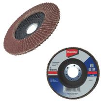 Disco Flap Para Desbaste Grão 60 4.1/2 115mm Makita D-63753 Disco Flap Para Desbaste Grão 60 4.1/2 115mm Makita D-63753