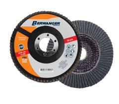 Disco Flap Pro 7 Pol. 180 X 22mm Grão 60 - 336 - Berwanger Disco Flap Pro 7 Pol. 180 X 22mm Grão 60 - 336 - Berwanger