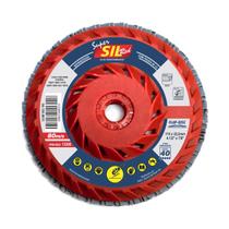 Disco Flap Super Red 4.1/2"x7/8" Grão 60 M14 Sil Abrasivos Disco Flap Super Red 4.1/2"x7/8" Grão 60 M14 Sil Abrasivos