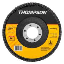 Disco Flap Thompson 4.1/2P G60 10 Unidades