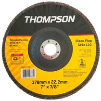 Disco Flap Thompson 7'' - Grao 120 Disco Flap Thompson 7'' - Grao 120
