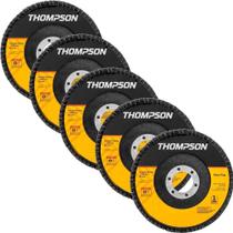 Disco Flap Thompson 7P G80 - Embalagem com 5 Unidades