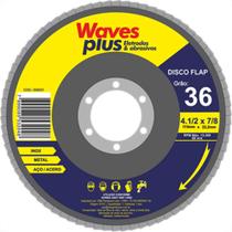 Disco Flap Waves 4.1/2 X 36 Zirconia Disco Flap Waves 4.1/2 X 36 Zirconia