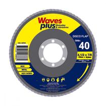 Disco Flap Waves 4.1/2 X 40 Zirconia