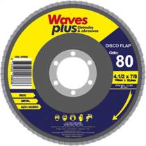 Disco Flap Waves 4.1/2 X 80 Zirconia Disco Flap Waves 4.1/2 X 80 Zirconia