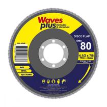 Disco Flap Waves 4.1/2 X 80 Zirconia Disco Flap Waves 4.1/2 X 80 Zirconia