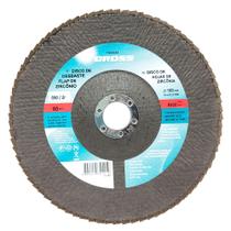 Disco flap, zirconio, grao 80, 180 x 22mm, 1pc // gross