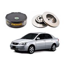 Disco Freio Dianteiro Corolla 1.6 1.8 2003 A 2008 Disco Freio Dianteiro Corolla 1.6 1.8 2003 A 2008