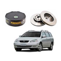 Disco Freio Dianteiro Corolla Fielder 1.8 2005 A 2008