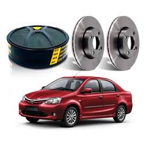 Disco Freio Dianteiro Etios Sedan 1.5 2012 A 2016 Disco Freio Dianteiro Etios Sedan 1.5 2012 A 2016