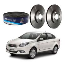 Disco Freio Dianteiro Fiat Grand Siena 1.4 1.6 2017 A 2020