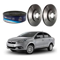 Disco Freio Dianteiro Fiat Grand Siena 1.6 16v 2012 A 2016 Disco Freio Dianteiro Fiat Grand Siena 1.6 16v 2012 A 2016