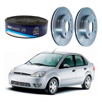 Disco Freio Dianteiro Fiesta Sedan 1.0 1.6 2003 A 2006