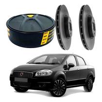 Disco Freio Dianteiro Fremax Fiat Linea 1.9 16v 2008 A 2010