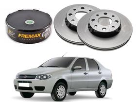 Disco freio dianteiro fremax fiat siena 1.0 1.4 2005 a 2010