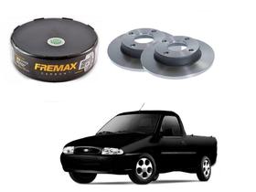 Disco freio dianteiro fremax original ford courier 1.3 1.4 1997 a 2000