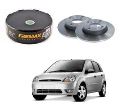 Disco freio dianteiro fremax original ford fiesta hatch 1.0 2003 a 2006