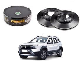 Disco freio dianteiro fremax original renault duster 2.0 2011 a 2016