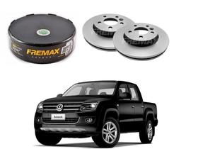 Disco freio dianteiro fremax original volkswagen amarok 2.0 2011 a 2016