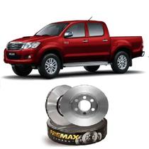 Disco Freio Dianteiro Fremax Toyota Hilux 2010