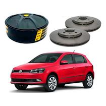 Disco Freio Dianteiro Gol G6 Aro 14 1.0 1.6 2013 A 2015