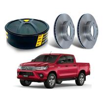 Disco Freio Dianteiro Hilux 2.7 2.8 2016 A 2018
