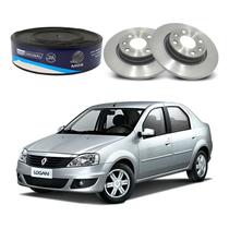 Disco Freio Dianteiro Logan 1.0 16v 2007 A 2013