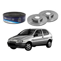 Disco Freio Dianteiro Mds Palio 1.6 1996 A 2000