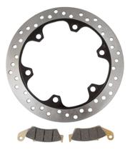 Disco Freio Dianteiro + Pastilha Para Moto Falcon Sahara Disco Freio Dianteiro + Pastilha Para Moto Falcon Sahara