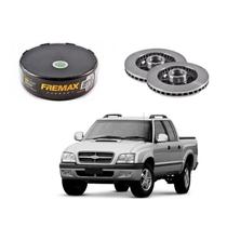 Disco Freio Dianteiro S10 4x2 2.4 2.8 2001 A 2007